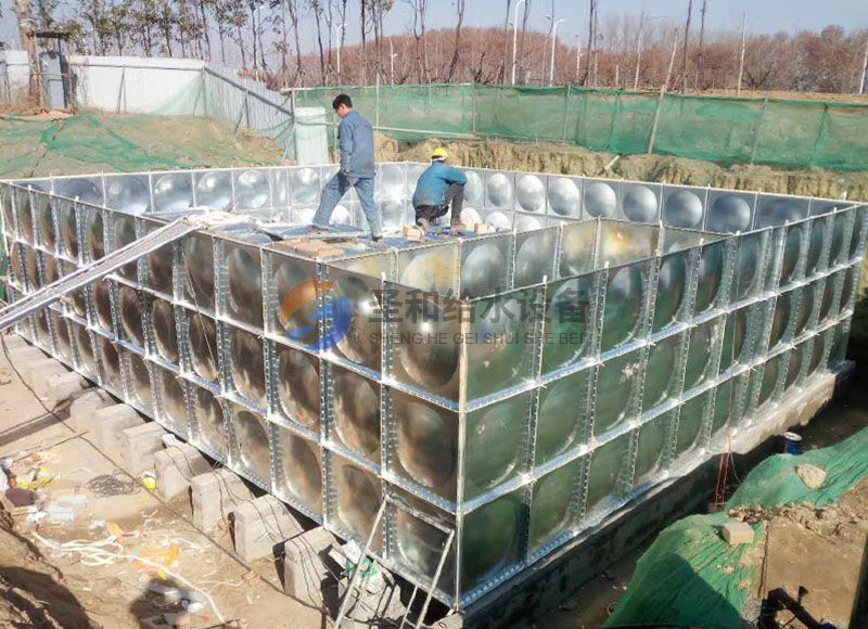 抗浮地埋式箱泵一体化